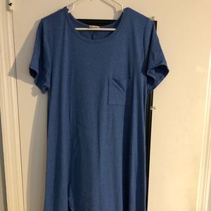 Lularoe Blue Carly Size M, NWOT.